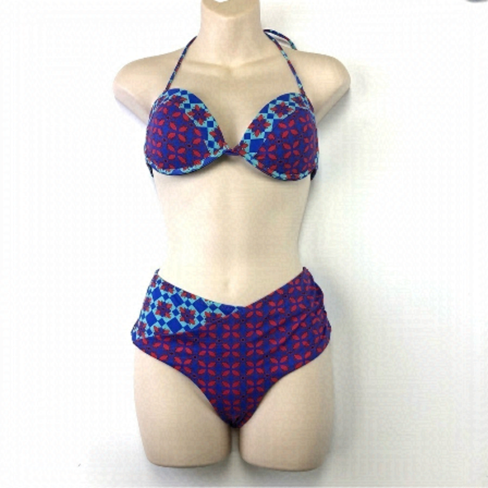 𝅺ondadmar cheeky bikini Small Cute as a Bug underwire top 2 piece swim